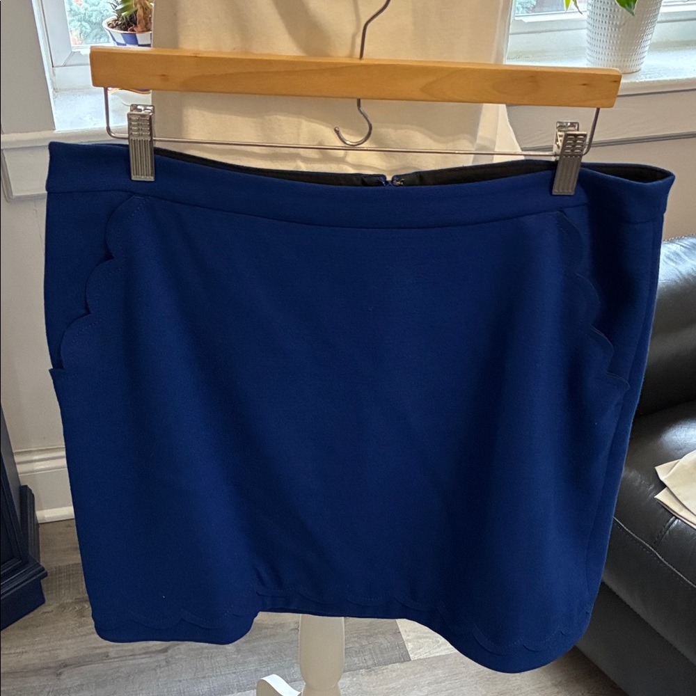 Banana Republic Royal Blue Mini Skirt